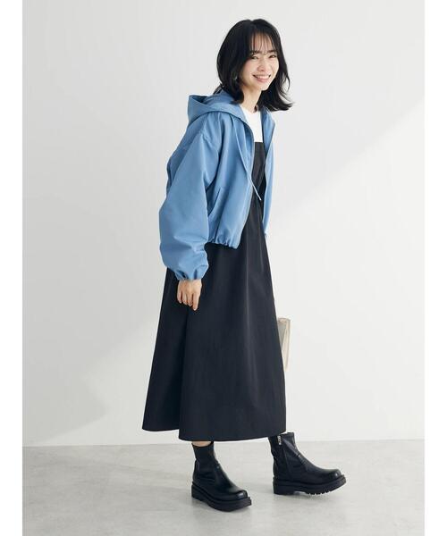 ELENCARE DUE(エレンカーレデュエ)の「・ELENCARE DUE バルーンマウンテンパーカー(マウンテンパーカー・レディース・ブラック/アイボリー/ブルー/ライトグレー/ベージュ・FREE)」の10枚目の写真