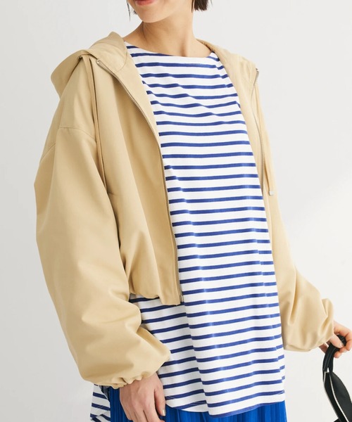 ELENCARE DUE(エレンカーレデュエ)の「・ELENCARE DUE バルーンマウンテンパーカー(マウンテンパーカー・レディース・ブラック/アイボリー/ブルー/ライトグレー/ベージュ・FREE)」の4枚目の写真