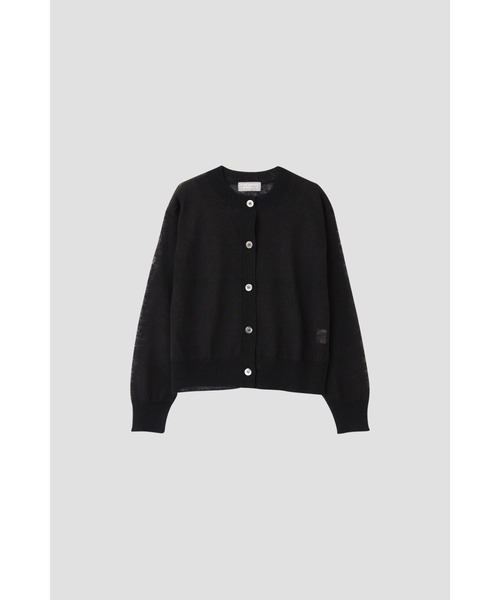 マーガレットハウエル、ボレロ丈カーディガン MARGARET HOWELL（マーガレットハウエル）の「COTTON CASHMERE