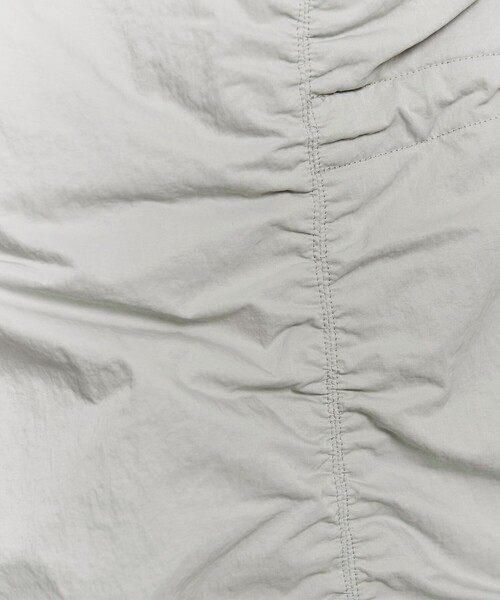 BEAUTY&YOUTH UNITED ARROWS（ビューティーアンドユースユナイテッドアローズ）の「ナイロンヴィンテージ ドローストキャミワンピース（ワンピース・レディース・ブラック/ライトグレー/ライトブルー・M/S）」の20枚目の写真