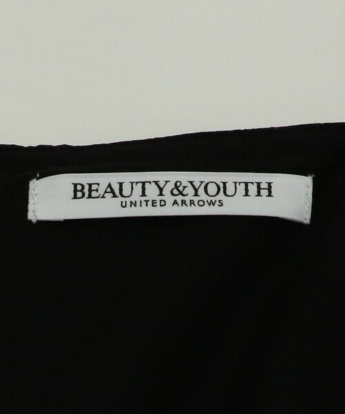 BEAUTY&YOUTH UNITED ARROWS（ビューティーアンドユースユナイテッドアローズ）の「ナイロンヴィンテージ ドローストキャミワンピース（ワンピース・レディース・ブラック/ライトグレー/ライトブルー・M/S）」の22枚目の写真
