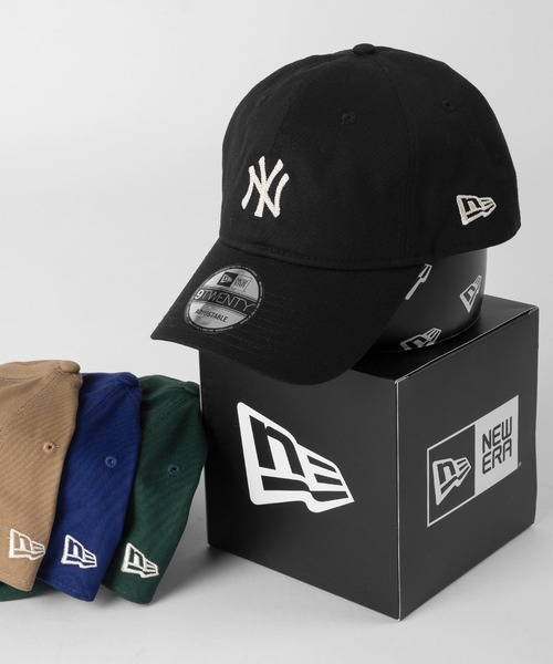 NEW ERA(ニューエラ)の「【NEW ERA/ニューエラ】9TWENTY 「MLB Chain Stitch」 ミニロゴチェーン刺繍デザイン キャップ/24SS(キャップ・メンズ・ベージュ/ブラック/ロイヤルブルー/グリーン・FREE)」の1枚目の写真