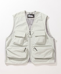 【FIRST DOWN/ファーストダウン】RIVER VEST TASLAN NYLON / タスランナイロン リバーベスト 24SS