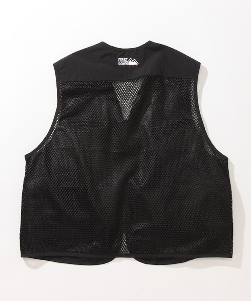 FIRST DOWN(ファーストダウン)の「【FIRST DOWN/ファーストダウン】RIVER VEST TASLAN NYLON / タスランナイロン リバーベスト 24SS(ベスト・メンズ・セージグリーン/グレー/ブラック・XL/L/M)」の6枚目の写真