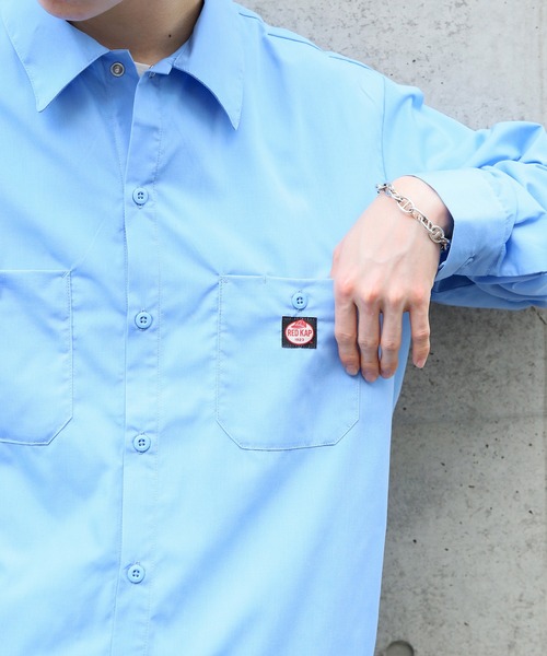 【セール】【RED KAP】Long Sleeve Shirt RK6500（シャツ/ブラウス）｜RED KAP（レッドキャップ）