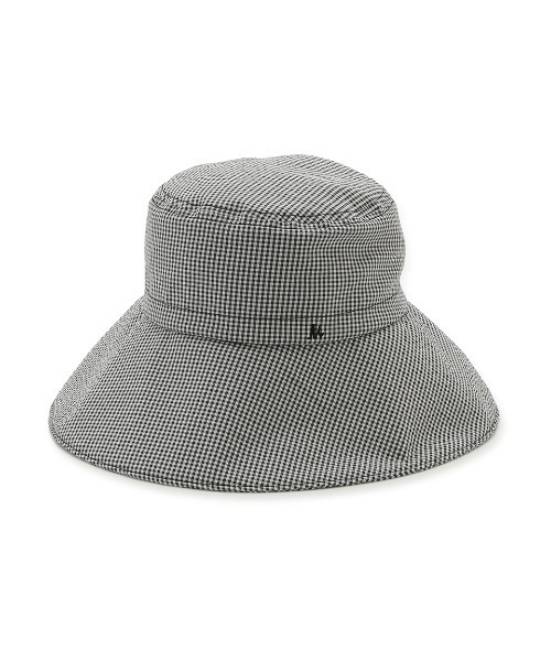 Mila Owen(ミラオーウェン)の「ベーシックバケットハット(ハット・レディース・ベージュ/チェック/ブラック・FREE)」の3枚目の写真
