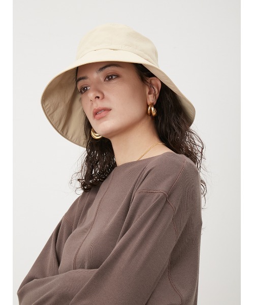 Mila Owen(ミラオーウェン)の「ベーシックバケットハット(ハット・レディース・ベージュ/チェック/ブラック・FREE)」の12枚目の写真