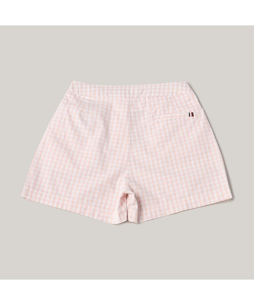 TOMMY HILFIGER（トミーヒルフィガー）の「GIRLS ギンガムショートパンツ（その他パンツ・キッズ・ピンク・160cm/150cm/140cm/130cm/90cm）」の3枚目の写真