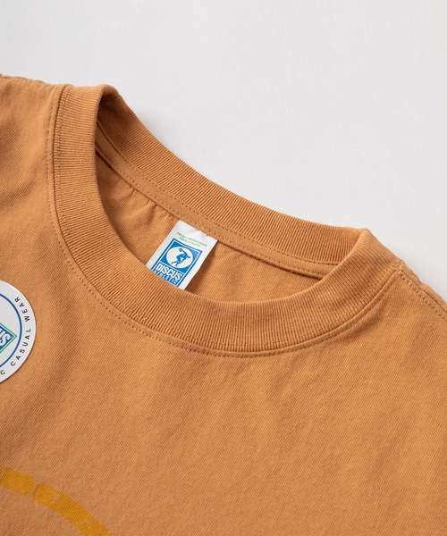 DISCUS ATHLETIC（ディスカス　アスレチック）の「【DISCUS×UNIVERSITY COLLECTION】2カレッジ オフィシャルロゴ フロントプリント＆刺繍デザイン ビッグシルエット 半袖Tシャツ/ポケットT（Tシャツ/カットソー・レディース・ホワイト系その他2/アッシュグレー/チャコールグレー/ブラック系その他/オフホワイト/ホワイト系その他/ホワイト/スミクロ/オートミール/オレンジ/ネイビー/ブラック・L/M）」の15枚目の写真