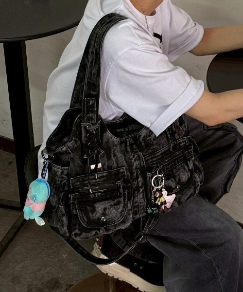 XU】2way denim bag（ショルダーバッグ）｜XU（エックスユー）の