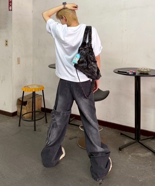 受注制【XU DOG】2way denim bag (2color) | OUR BRAND,XU DOG