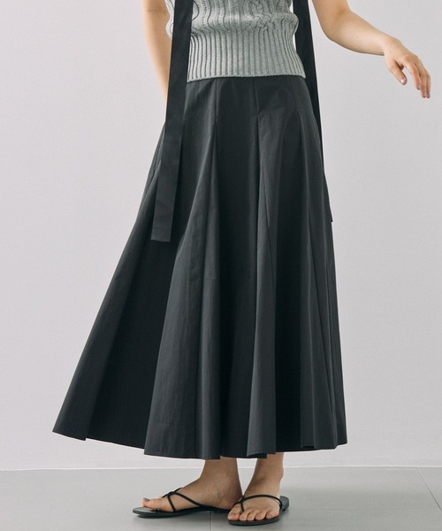 BABYLONE（バビロン）の「[OT]タイプフレアミディースカート（スカート