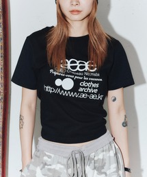 aeae | WEB LOGO CROP T-SHIRTS(Tシャツ/カットソー)