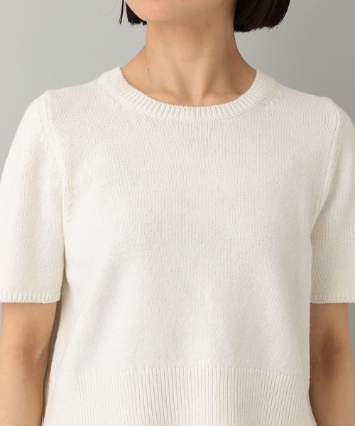 tシャツ リネンコンバックノットプルオーバー レディース A part by（アパートバイ）の「リネンコンニットプルオーバー_