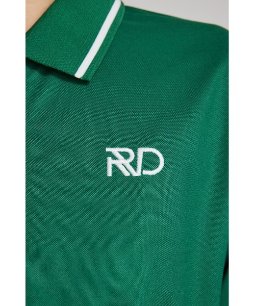 RIENDA GOLF(リエンダゴルフ)の「【RIENDA GOLF】RDルーズポロシャツ(ポロシャツ・レディース・グリーン/ホワイト・MEDIUM/SMALL)」の7枚目の写真