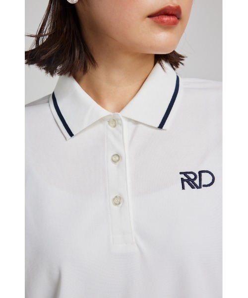 RIENDA GOLF(リエンダゴルフ)の「【RIENDA GOLF】RDルーズポロシャツ(ポロシャツ・レディース・グリーン/ホワイト・MEDIUM/SMALL)」の14枚目の写真