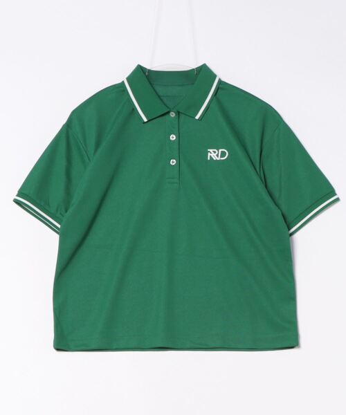 RIENDA GOLF(リエンダゴルフ)の「【RIENDA GOLF】RDルーズポロシャツ(ポロシャツ・レディース・グリーン/ホワイト・MEDIUM/SMALL)」の20枚目の写真