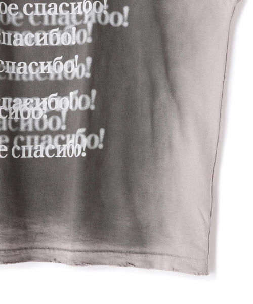 DANKE SCHON（ダンケシェーン）の「DankeSchon/ダンケシェーン/PIGMENT SPRAYING NS（タンクトップ・レディース・ブラック/グレー・L/M）」の13枚目の写真