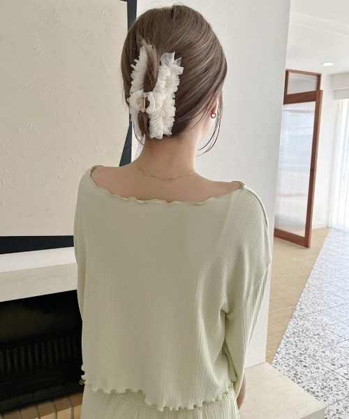 SNIDEL HOME（スナイデルホーム）の「ミルキーテレコセットアップ