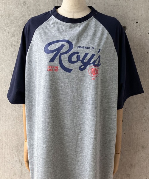 meJane(ミージェーン)の「配色ラグランプリント 半そでTシャツワンピース(ワンピース・レディース・ブラック系/グレー系・FREE)」の6枚目の写真