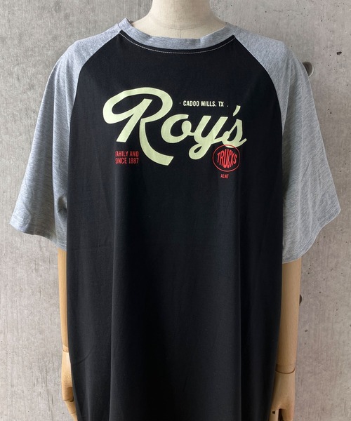 meJane(ミージェーン)の「配色ラグランプリント 半そでTシャツワンピース(ワンピース・レディース・ブラック系/グレー系・FREE)」の12枚目の写真