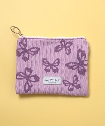 Flowering（フラワーリング）の「ハート/リボン/ニット/フラットポーチ（ポーチ）」