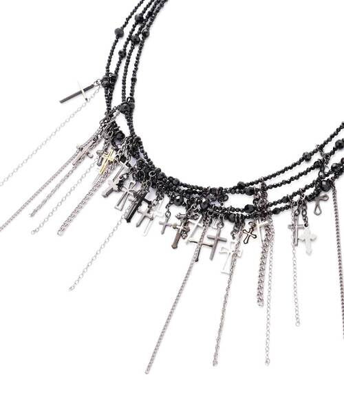 gunda/ガンダ/JUNK HEAVEN DIE NECKLACE/Spine