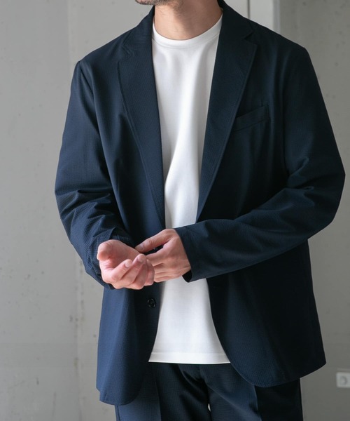 URBAN RESEARCH ROSSO MEN（アーバンリサーチロッソメン）の「『接触冷感/吸水速乾』『XLサイズあり』ハイパフォーマンスSTANDARDポンチTシャツ（Tシャツ/カットソー・メンズ・ブルー/ホワイト/ブラック/オリーブ・SMALL/MEDIUM/LARGE/X-LARGE）」の18枚目の写真