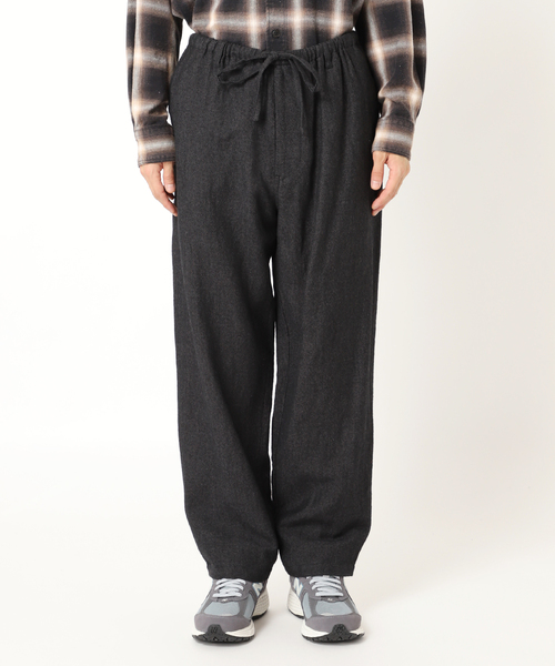 UNFOLLOW（アンフォロー）の「【FOLL / フォル】washed wool linen relax pants（スラックス・メンズ・ブラック・2/3）」の17枚目の写真