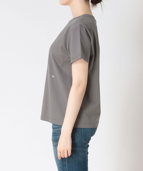 ハート刺繍Tシャツ（Tシャツ/カットソー）｜Jines（ジネス）