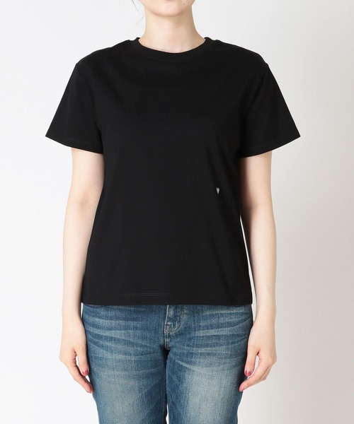ハート刺繍Tシャツ（Tシャツ/カットソー）｜Jines（ジネス）
