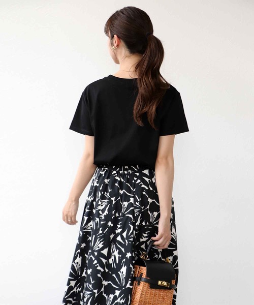 ハート刺繍Tシャツ（Tシャツ/カットソー）｜Jines（ジネス）