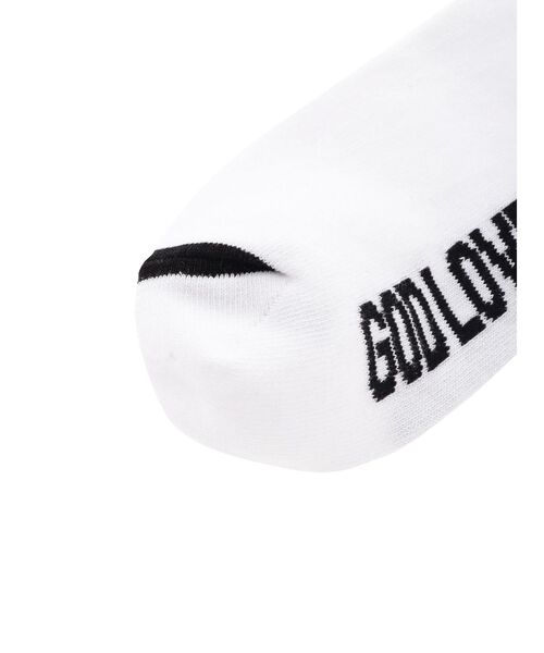 GYDA（ジェイダ）の「GYDA SOX（ソックス/靴下・レディース・ブラック/オフホワイト・FREE）」の5枚目の写真