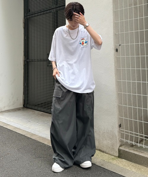ILL'S(イルズ)の「【ILL'S】ゴーストルミナスプリントTシャツ(Tシャツ/カットソー・メンズ・ブラック/ホワイト・M/L)」の4枚目の写真