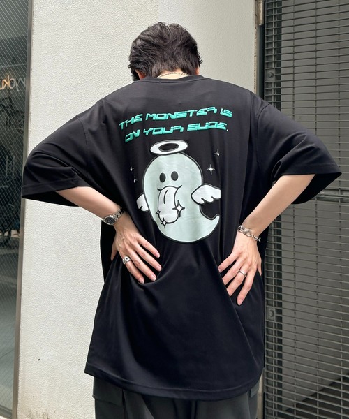 ILL'S(イルズ)の「【ILL'S】ゴーストルミナスプリントTシャツ(Tシャツ/カットソー・メンズ・ブラック/ホワイト・M/L)」の19枚目の写真