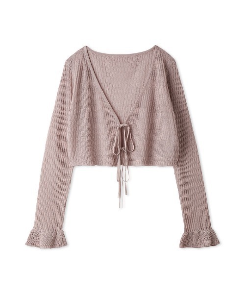 【セール】シアーボレロカーディガン（ニット/セーター）｜SNIDEL（スナイデル）