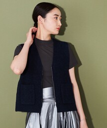 ＜CITEN＞ ニットベスト