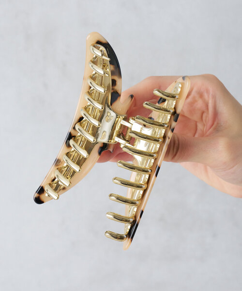 BIRTHDAY BAR（バースデイバー）の「べっ甲ヘアバンスクリップ（ヘアバンド・レディース・ブラウン/ベージュ・0）」の9枚目の写真