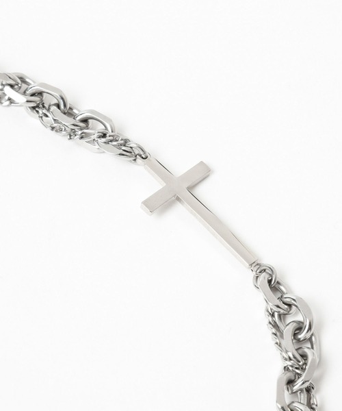 HARE(ハレ)の「クロスモチーフネックレス(HARE)(ネックレス・メンズ・シルバー・FREE)」の7枚目の写真