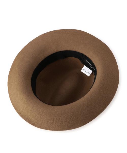 green label relaxing（グリーンレーベルリラクシング）の「GC フェルトナカオレハット②◆（ハット・レディース・ブラック/ライトグレー/ブラウン/ネイビー/ダークグリーン/ベージュ・フリー）」の10枚目の写真