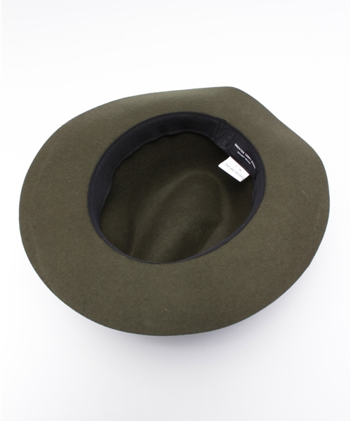green label relaxing（グリーンレーベルリラクシング）の「GC フェルトナカオレハット②◆（ハット・レディース・ブラック/ライトグレー/ブラウン/ネイビー/ダークグリーン/ベージュ・フリー）」の13枚目の写真