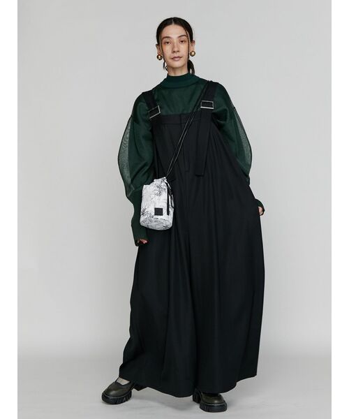 【セール】SEE THROUGH LAYERED KNIT / シースルーレイヤードニット（ニット/セーター）｜UN3D.（アンスリード）