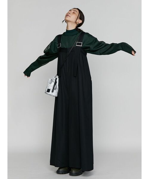 【セール】SEE THROUGH LAYERED KNIT / シースルーレイヤードニット（ニット/セーター）｜UN3D.（アンスリード）