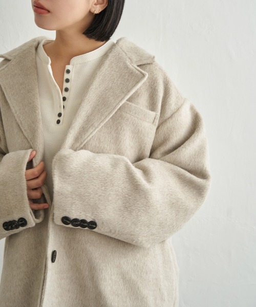 notch. シャギービッグテーラージャケット/brown notch. ジャケット