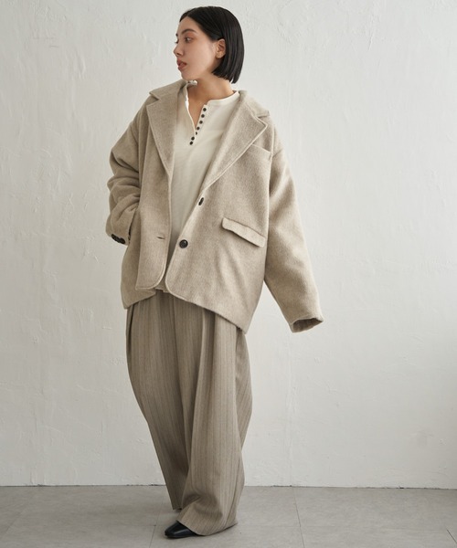 notch.（ノッチ）の「【 notch.by yui 】 シャギービッグテーラー