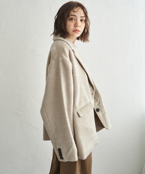 notch.（ノッチ）の「【 notch.by yui 】 シャギービッグテーラー