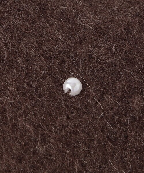 green label relaxing(グリーンレーベルリラクシング)の「GLR FP ベレー帽 / 帽子 / キッズ(ハンチング/ベレー帽・キッズ・ライトグレー/ブラウン・FREE)」の14枚目の写真