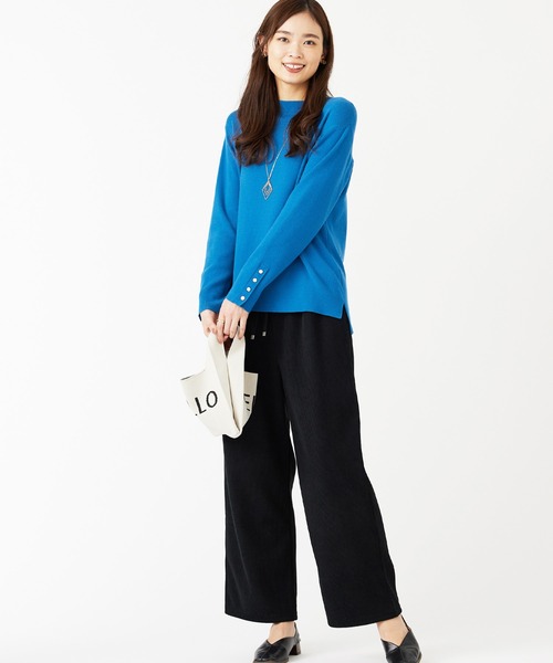 ☆専用です☆ なめらかコーデュロイワイドパンツ - ベルーナ【公式】