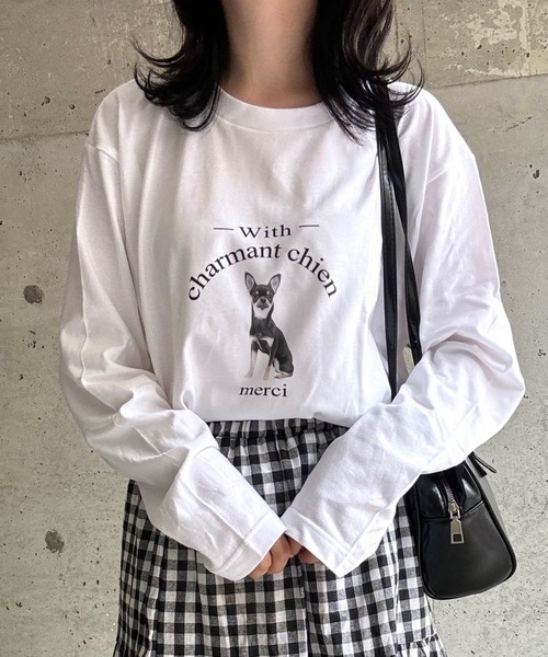 【国内即発】Dorothy Perkins☆Navy アニマルプリントTシャツ セール】アニマルプリントロングTシャツ(Tシャツ/カットソー
