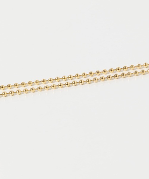 URBAN RESEARCH DOORS(アーバンリサーチドアーズ)の「ボールチェーンロングネックレス(ネックレス・レディース・シルバー/ゴールド・ONE)」の5枚目の写真